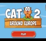 Cat Around Europe game